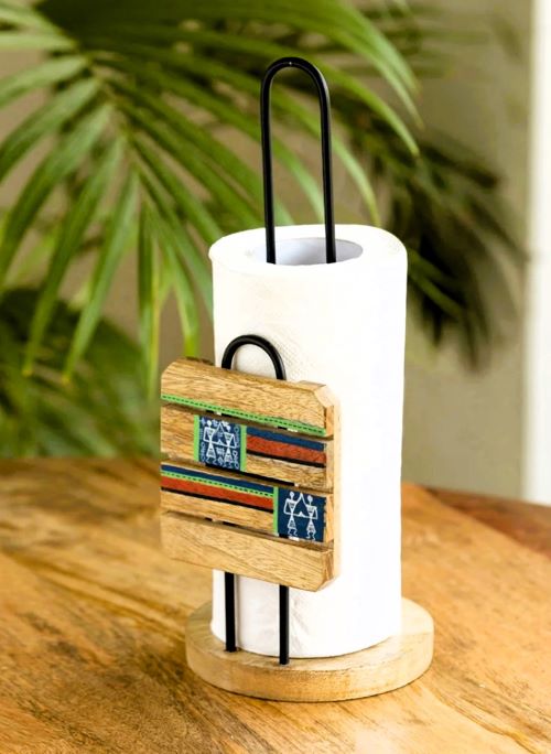 Hand-painted Kitchen Paper Towel Holder