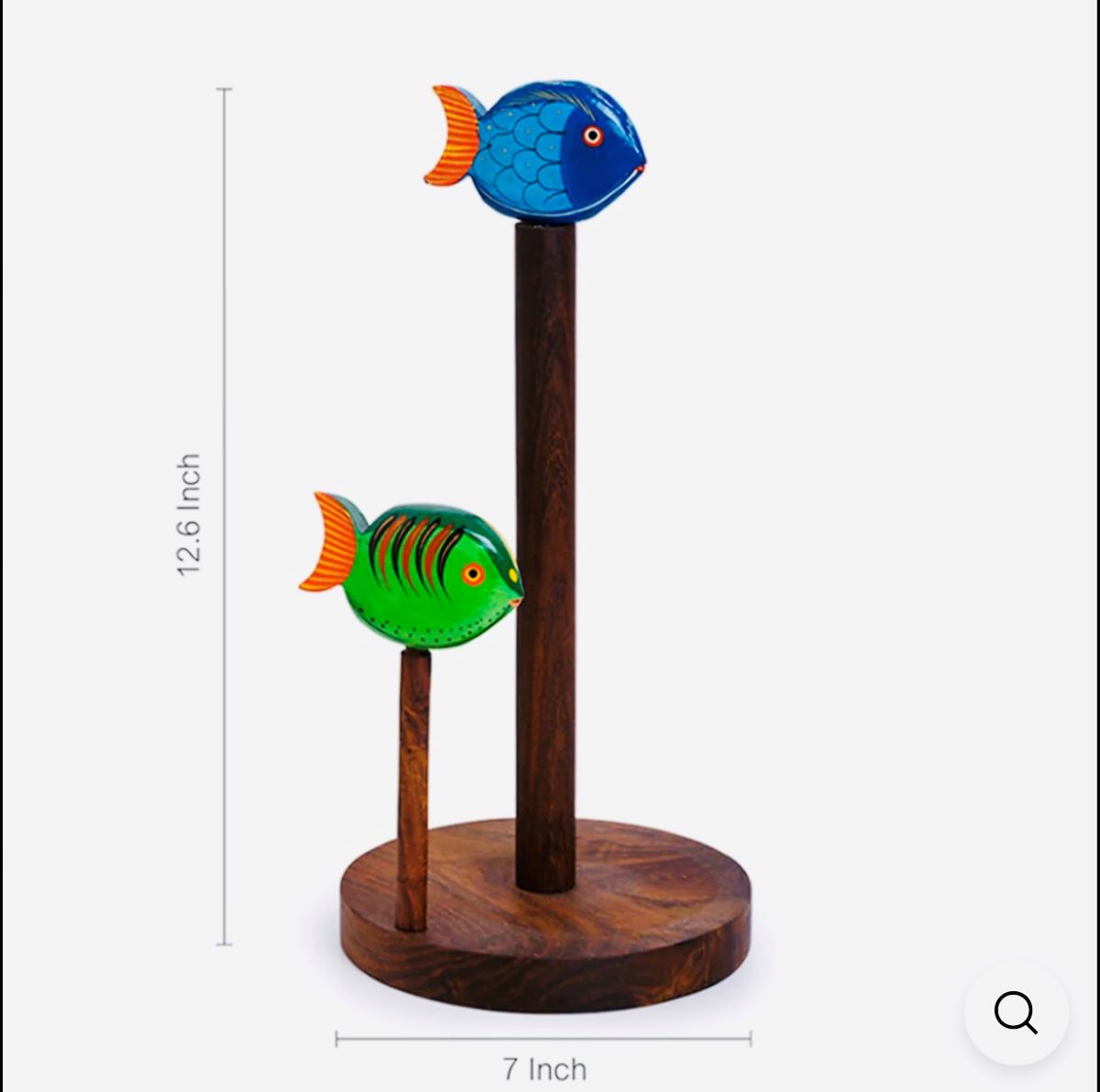 Fish Hand Painted Napkin Holder