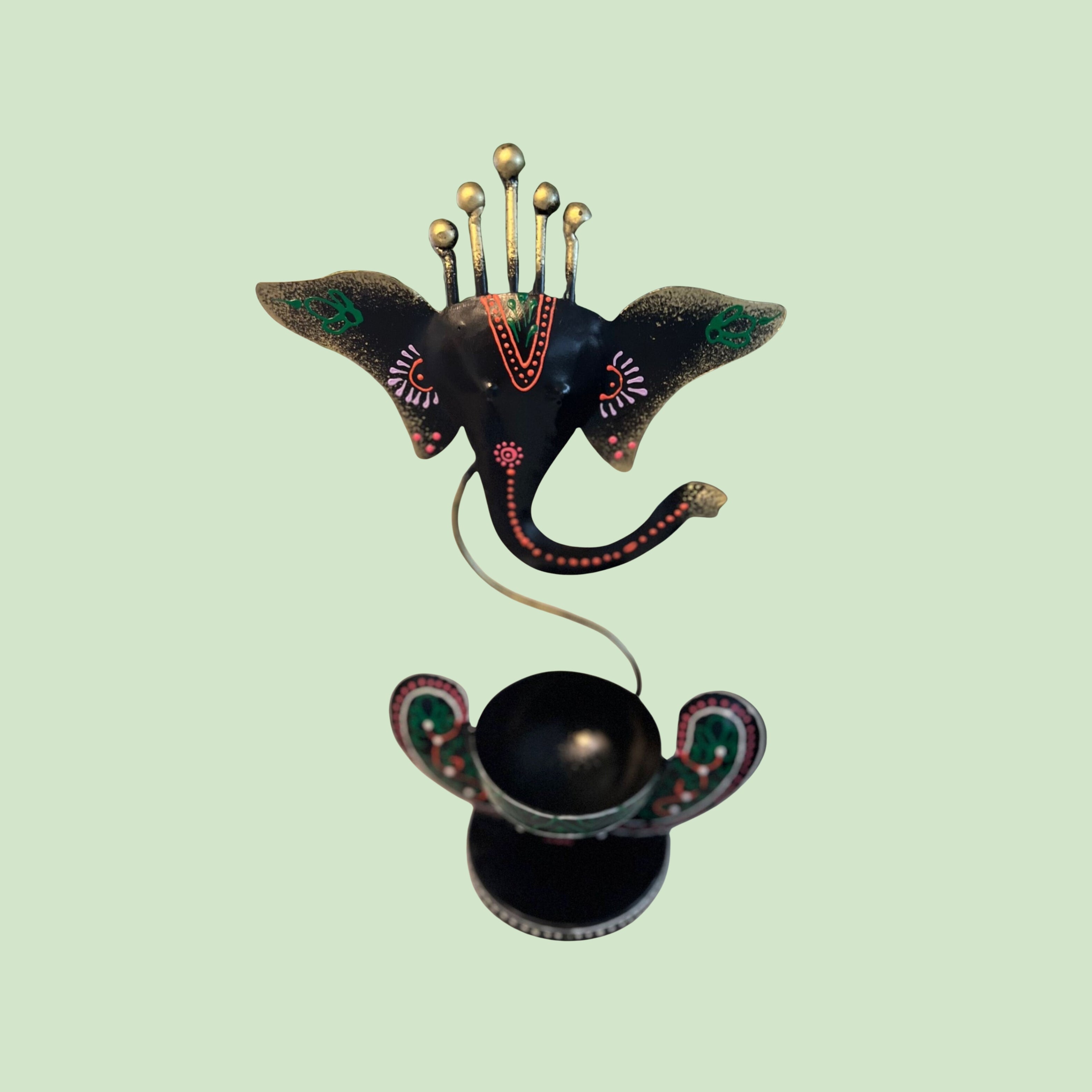 Elephant Tealight & Incense Stand