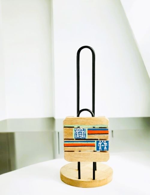 Hand-painted Kitchen Paper Towel Holder