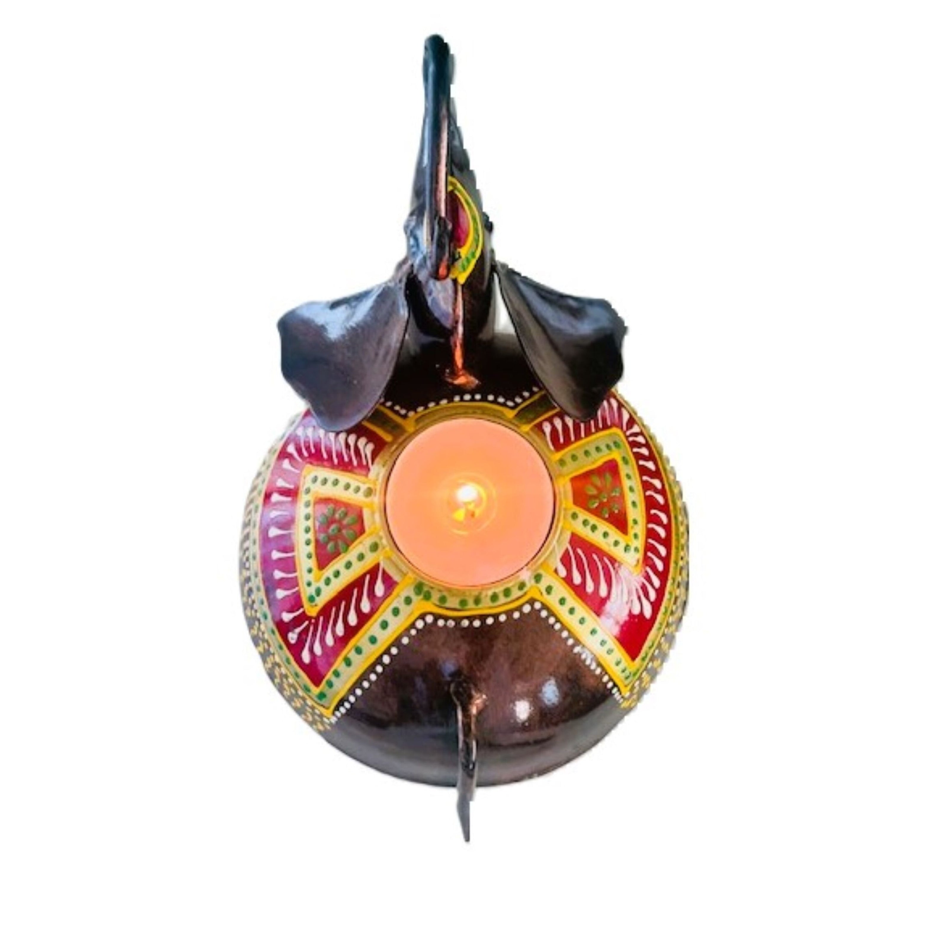 Handcrafted Elephant Tealight Holder