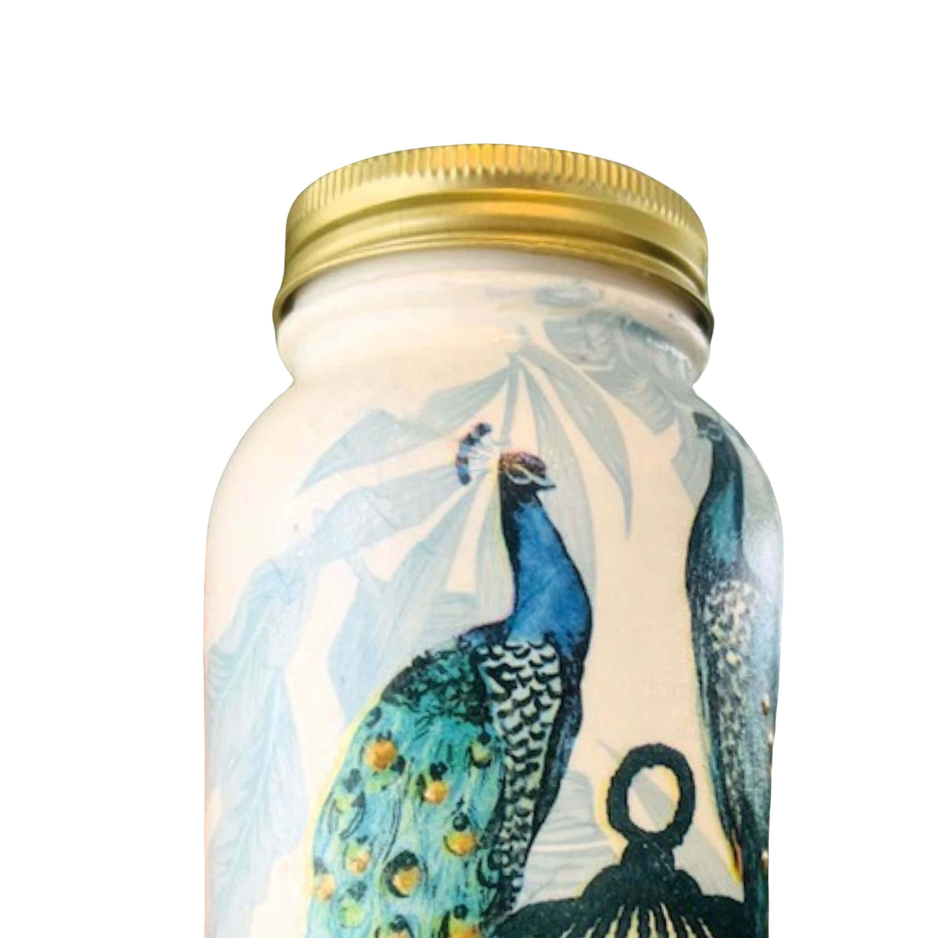 Personalized 32 Oz Mason Jar with Lid – Handcrafted Kitchen Storage Jar