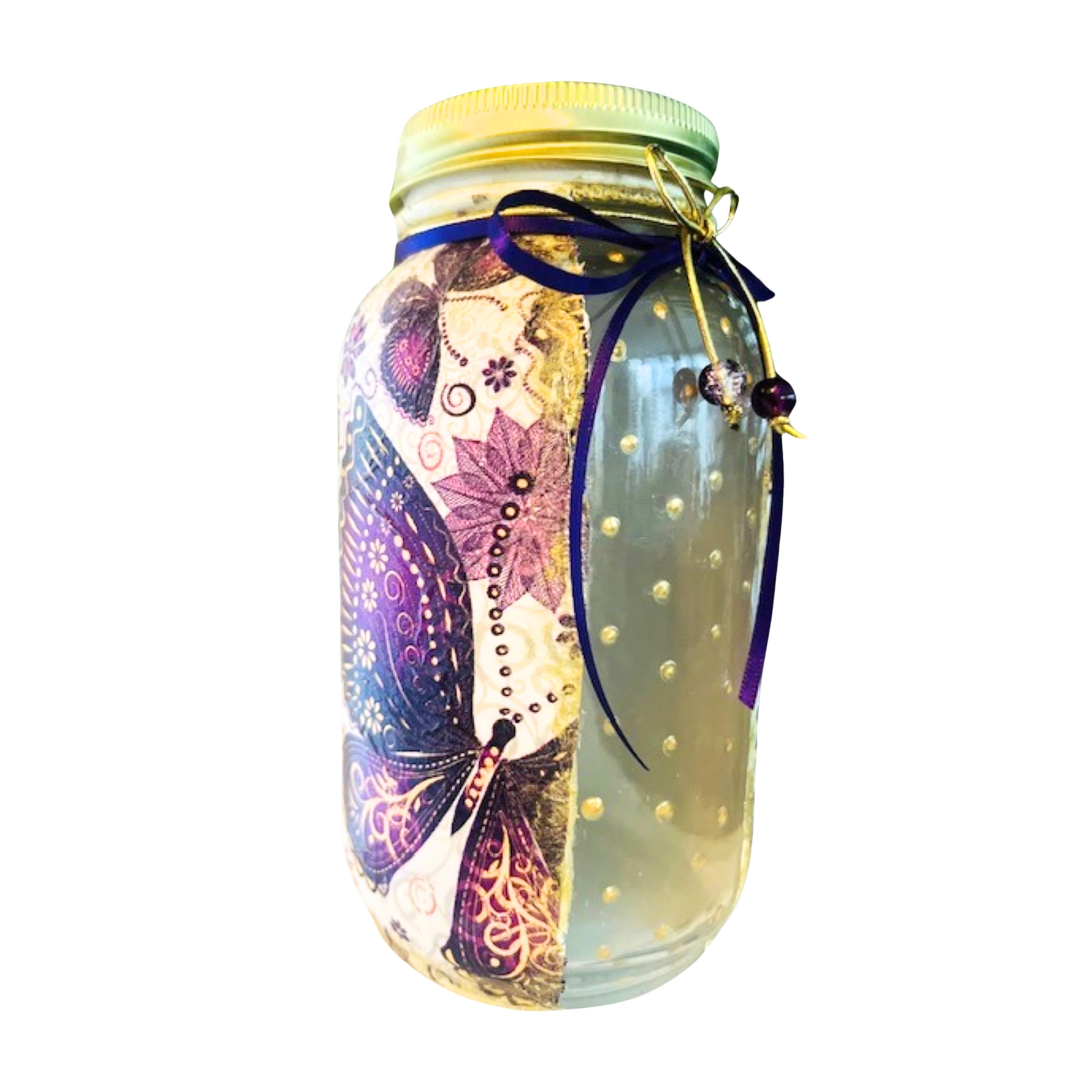 Decorative 32 Oz Mason Jar – Handcrafted Jar for Kitchen & Decor
