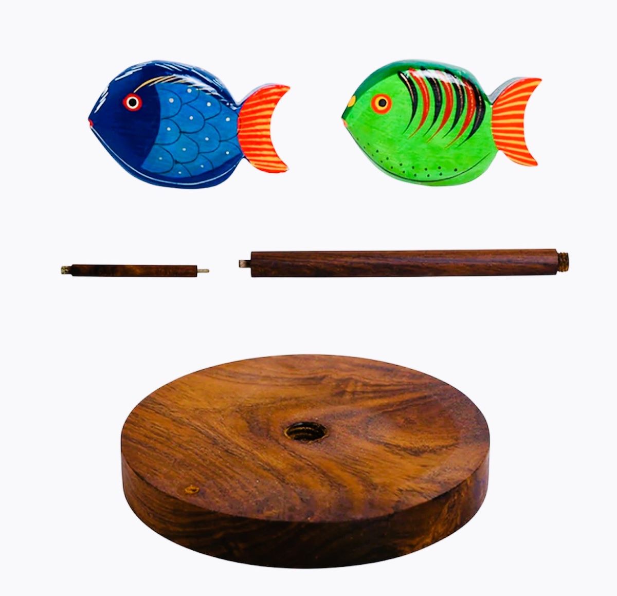 Fish Hand Painted Napkin Holder