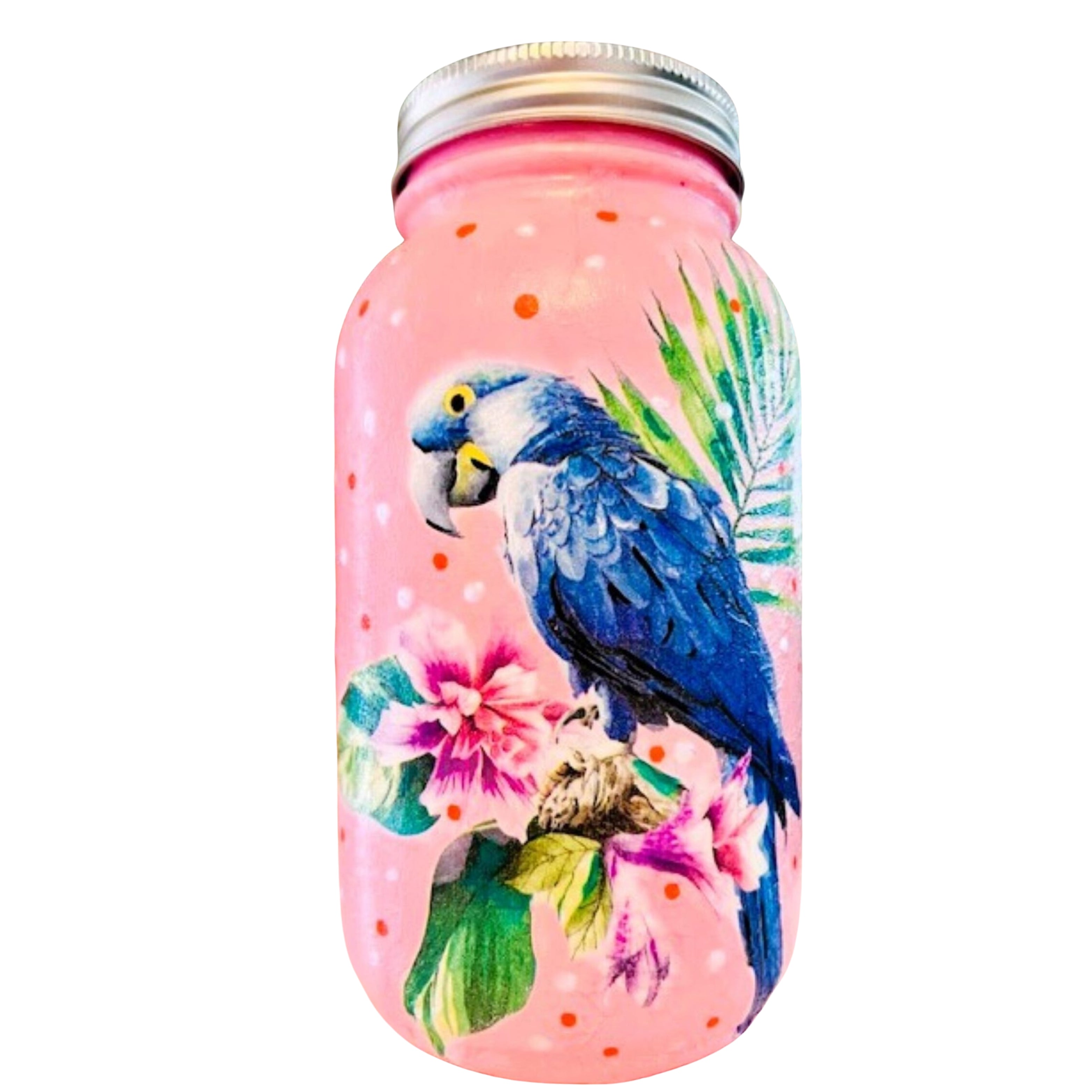 Rustic 32 Oz Mason Jar Centerpiece – Handcrafted Decor for Events & Homes