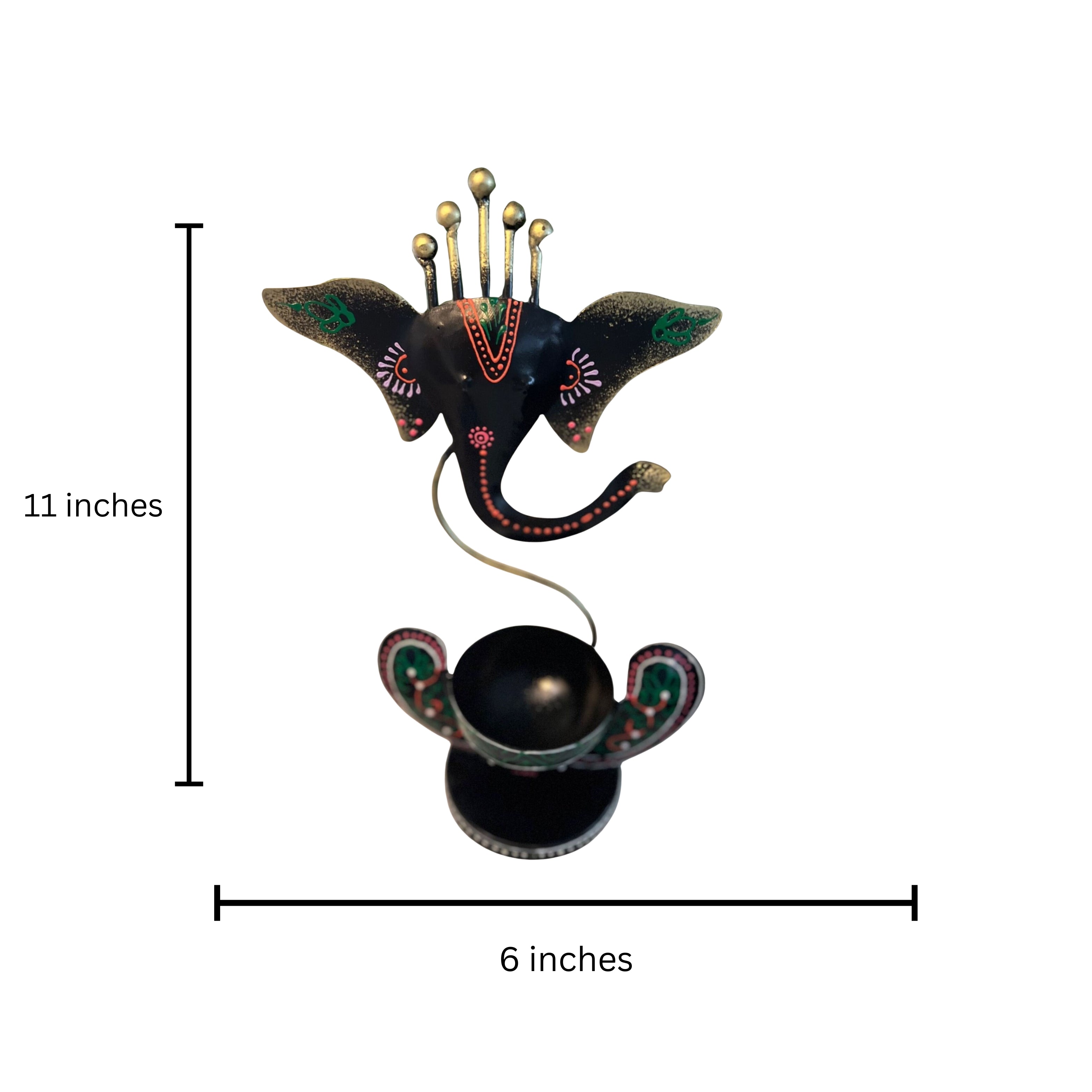 Elephant Tealight & Incense Stand