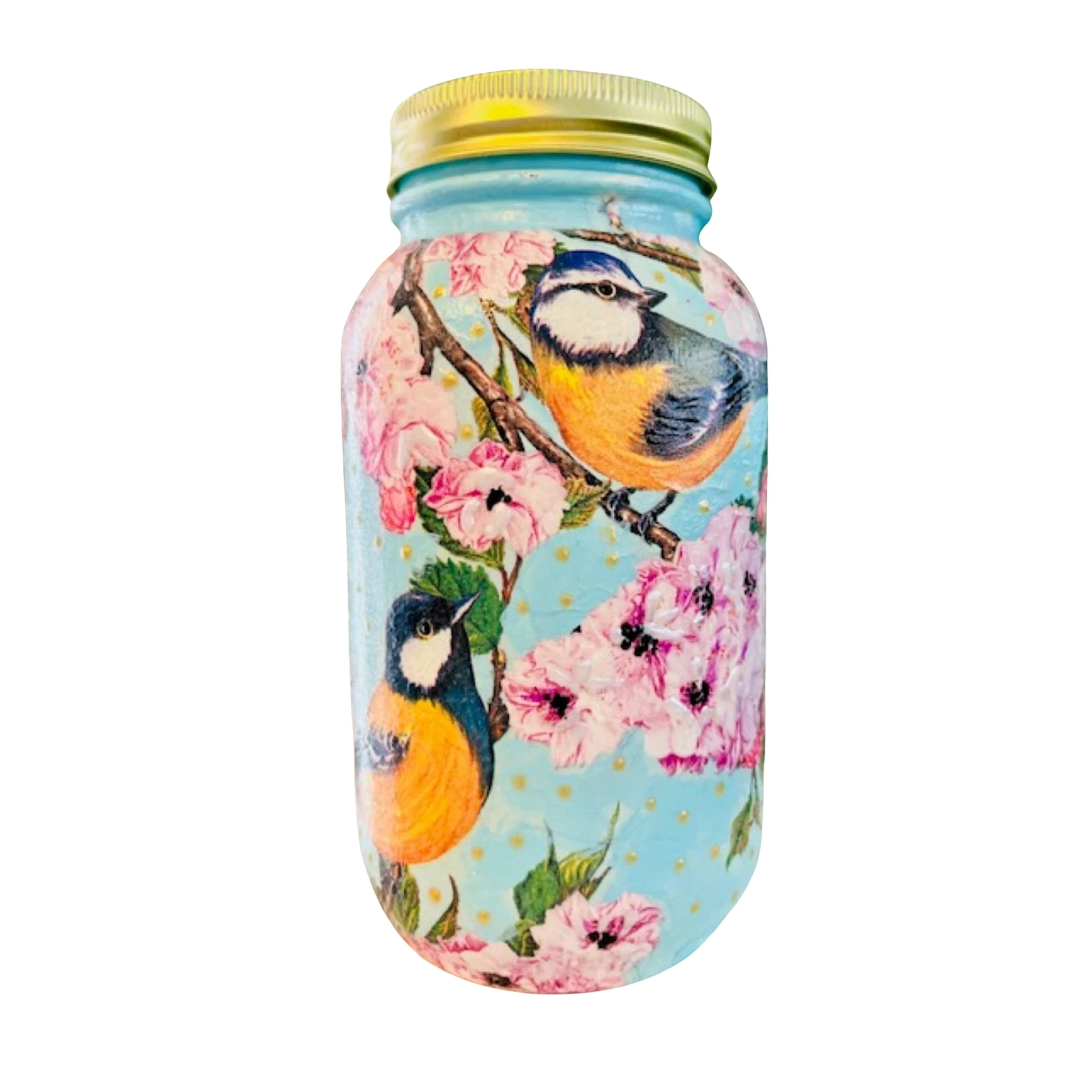 Decorative 32 Oz Mason Jar – Handcrafted Jar for Kitchen & Decor