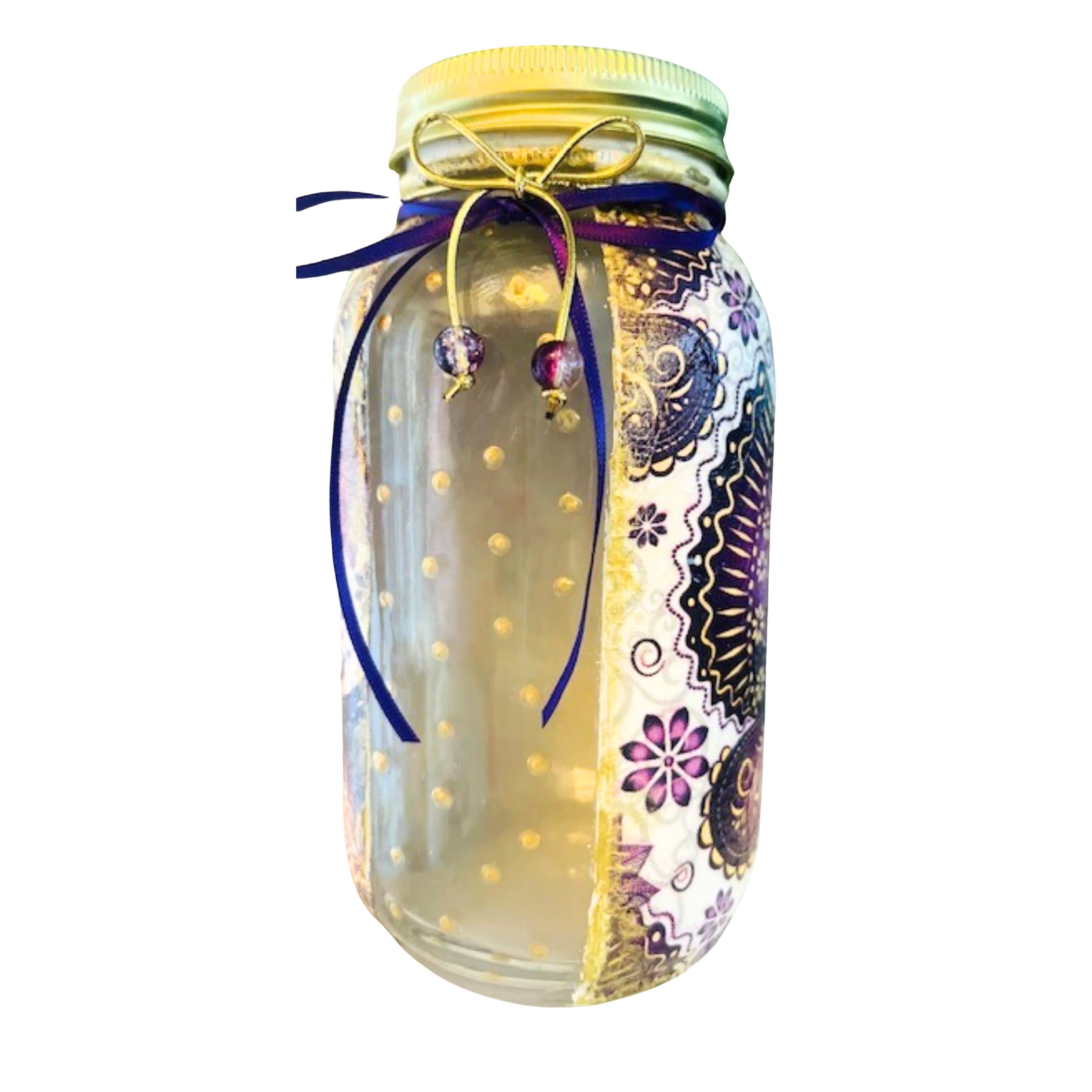 Decorative 32 Oz Mason Jar – Handcrafted Jar for Kitchen & Decor