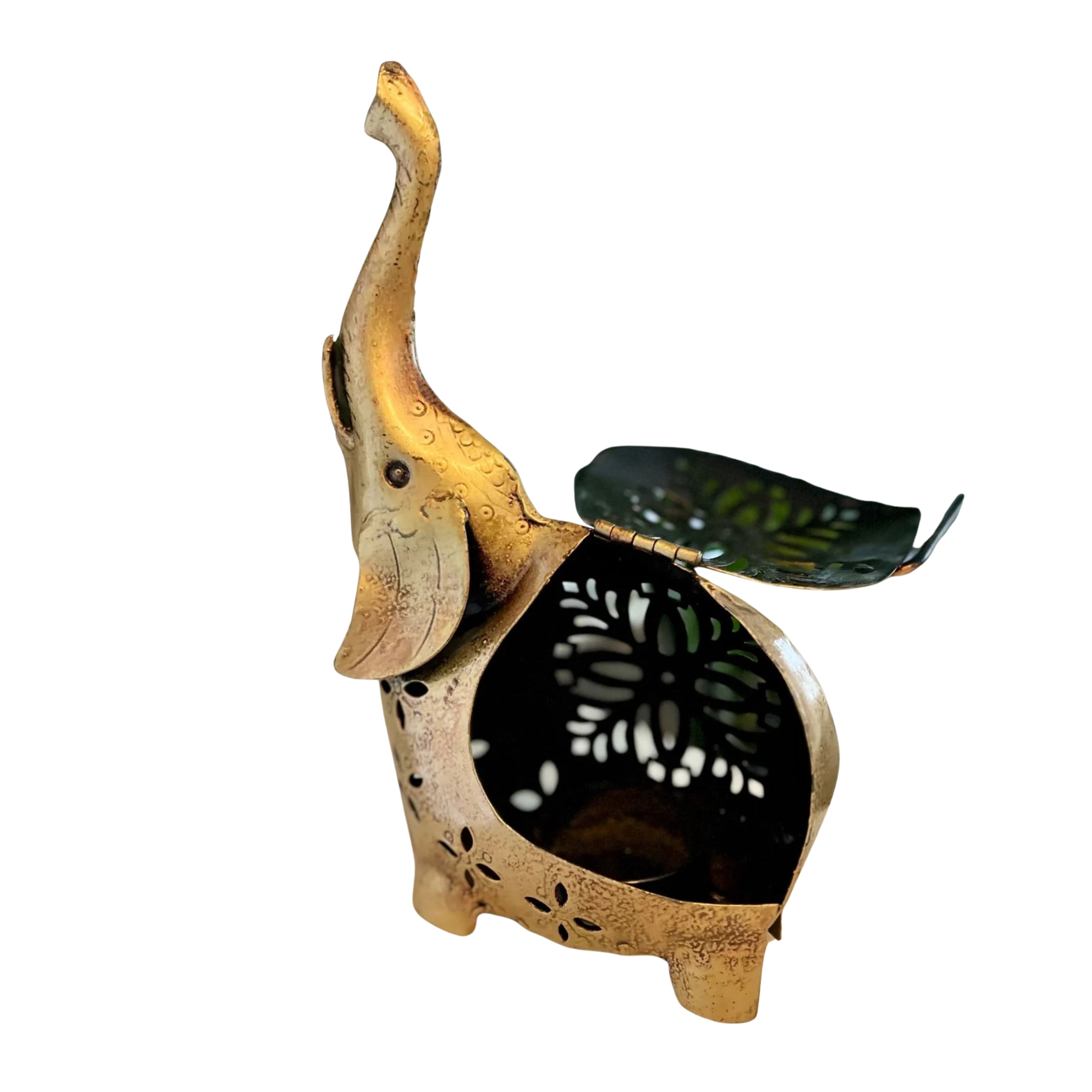 Elephant tealight and incense holder