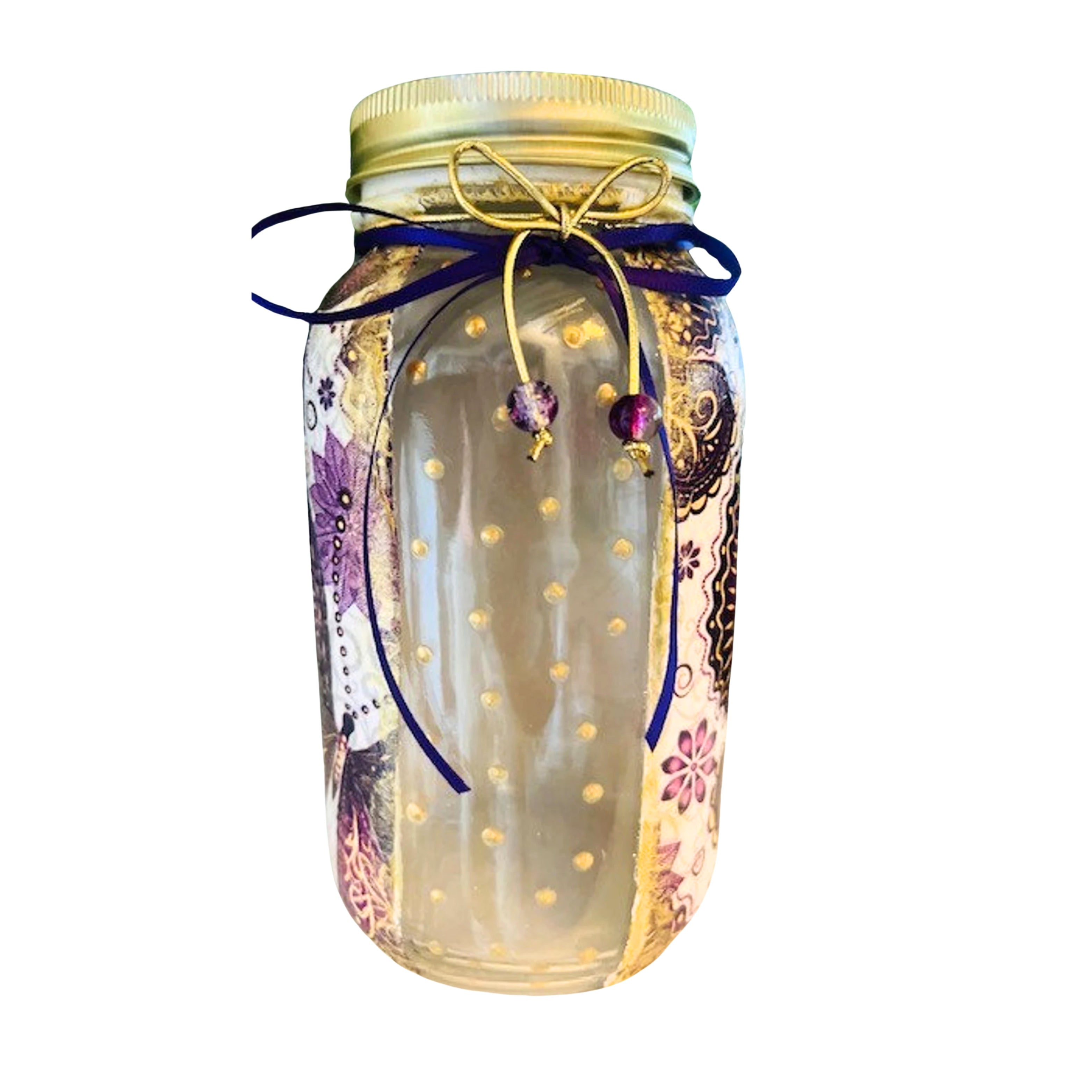 Decorative 32 Oz Mason Jar – Handcrafted Jar for Kitchen & Decor