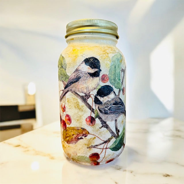 Handcrafted 32 Oz Mason Jar for Rustic Home Decor, Gifts, and Storage
