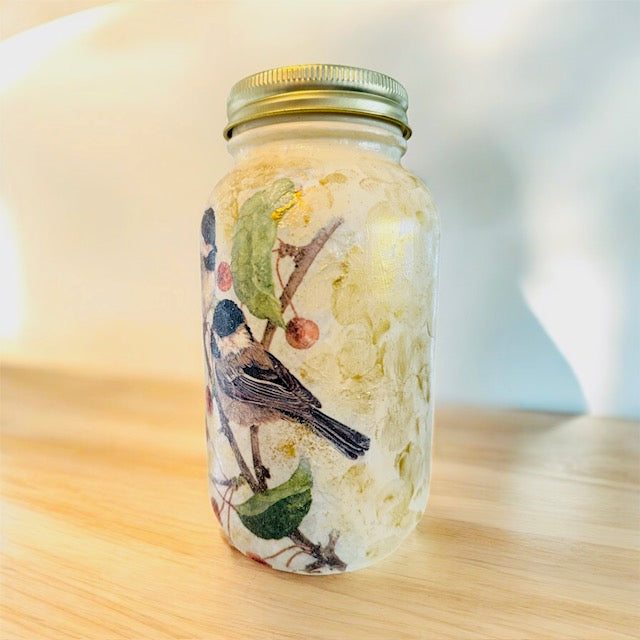 Handcrafted 32 Oz Mason Jar for Rustic Home Decor, Gifts, and Storage