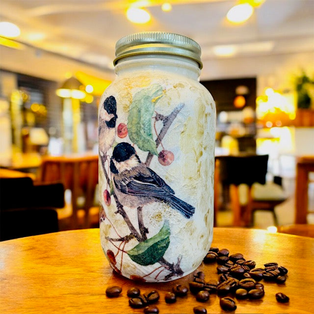 Handcrafted 32 Oz Mason Jar for Rustic Home Decor, Gifts, and Storage