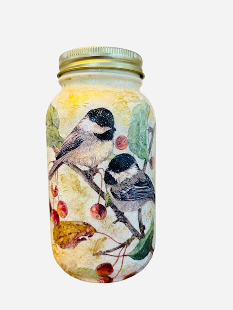 Handcrafted 32 Oz Mason Jar for Rustic Home Decor, Gifts, and Storage